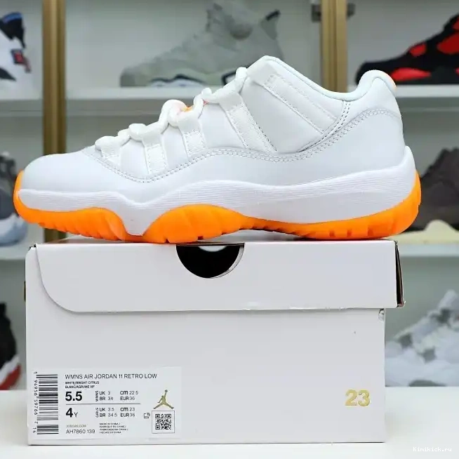 LOW CITRUS' RETRO Kimikick JORDAN 'BRIGHT AIR WMNS 11 0403